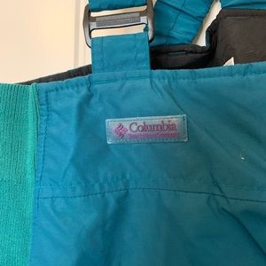 Columbia ski bibs